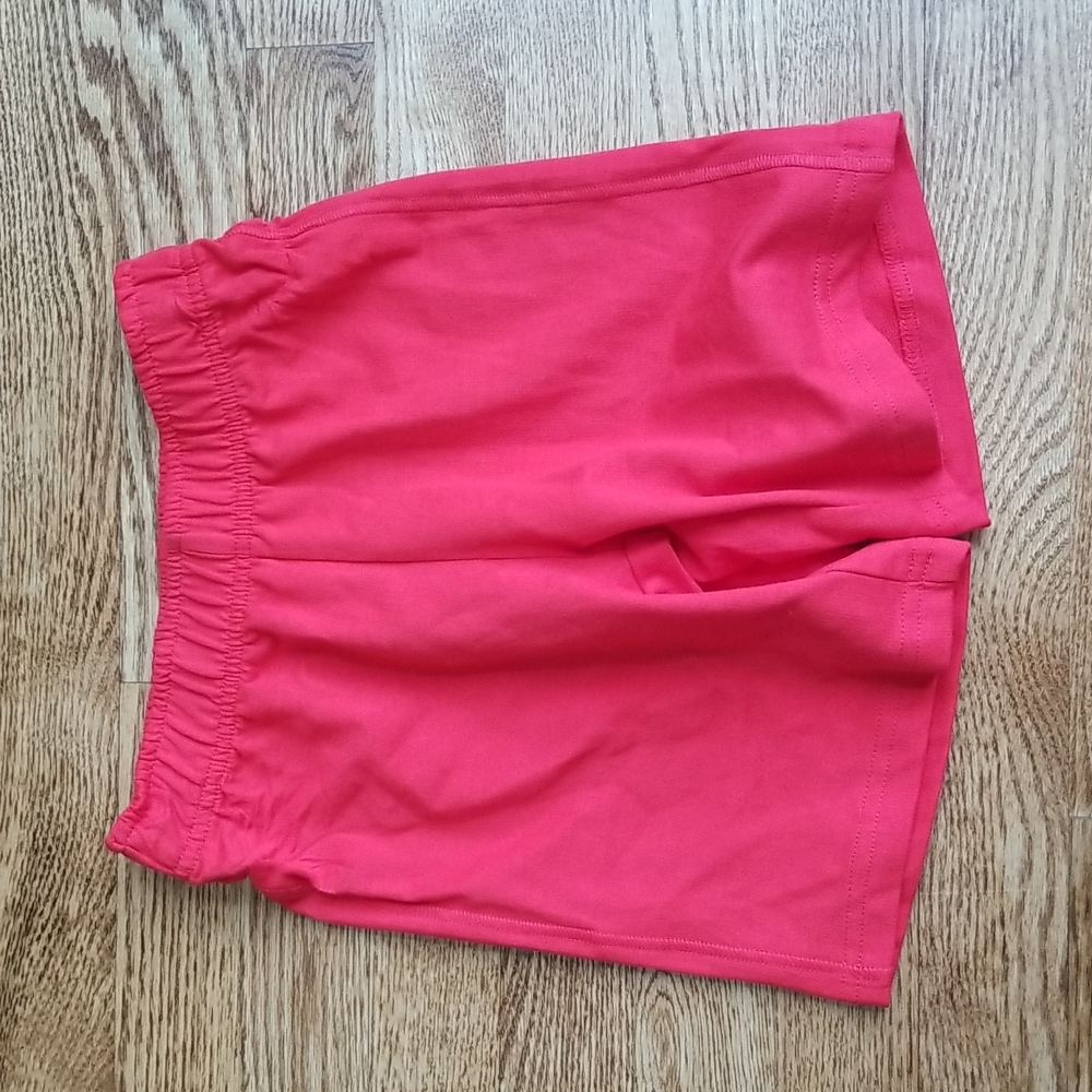 (6-6x) NWT Monkey Bars Kids Red Shorts Summer Beach Casual Minimalist Modest